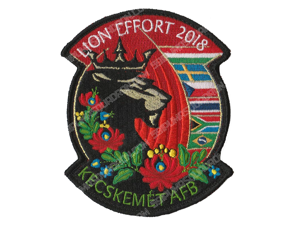 "Lion Effort 2018" felvarró