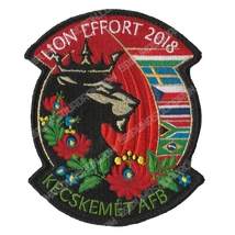 "Lion Effort 2018" felvarró