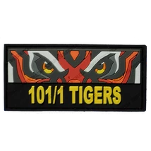 "101/1 Tigers" PVC felvarró