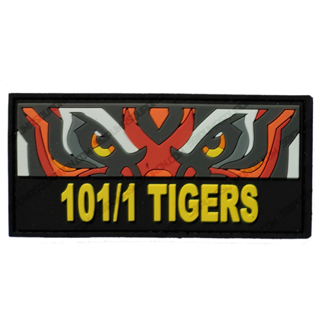 "101/1 Tigers" PVC felvarró